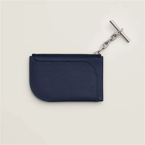 hermes gift card bag|Hermes card holder with strap.